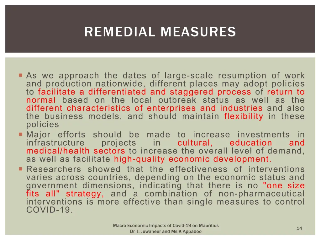 remedial measures 1