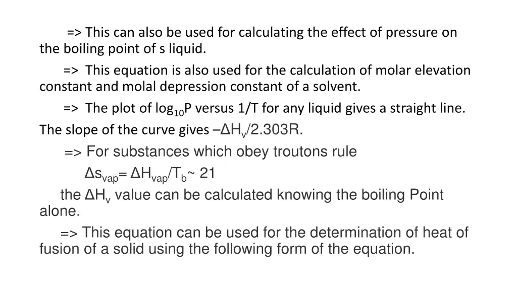 this can also be used for calculating the effect