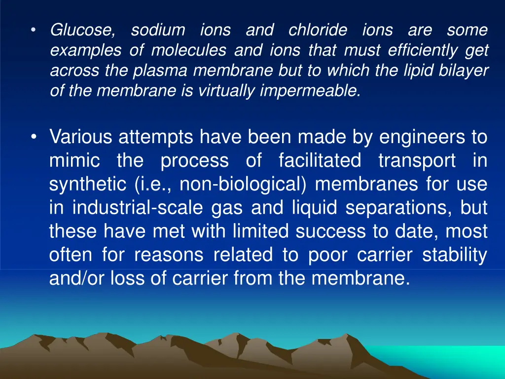 glucose sodium ions and chloride ions are some