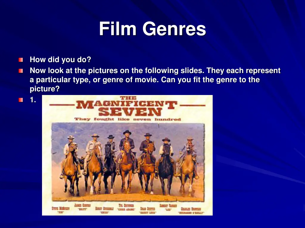 film genres 2