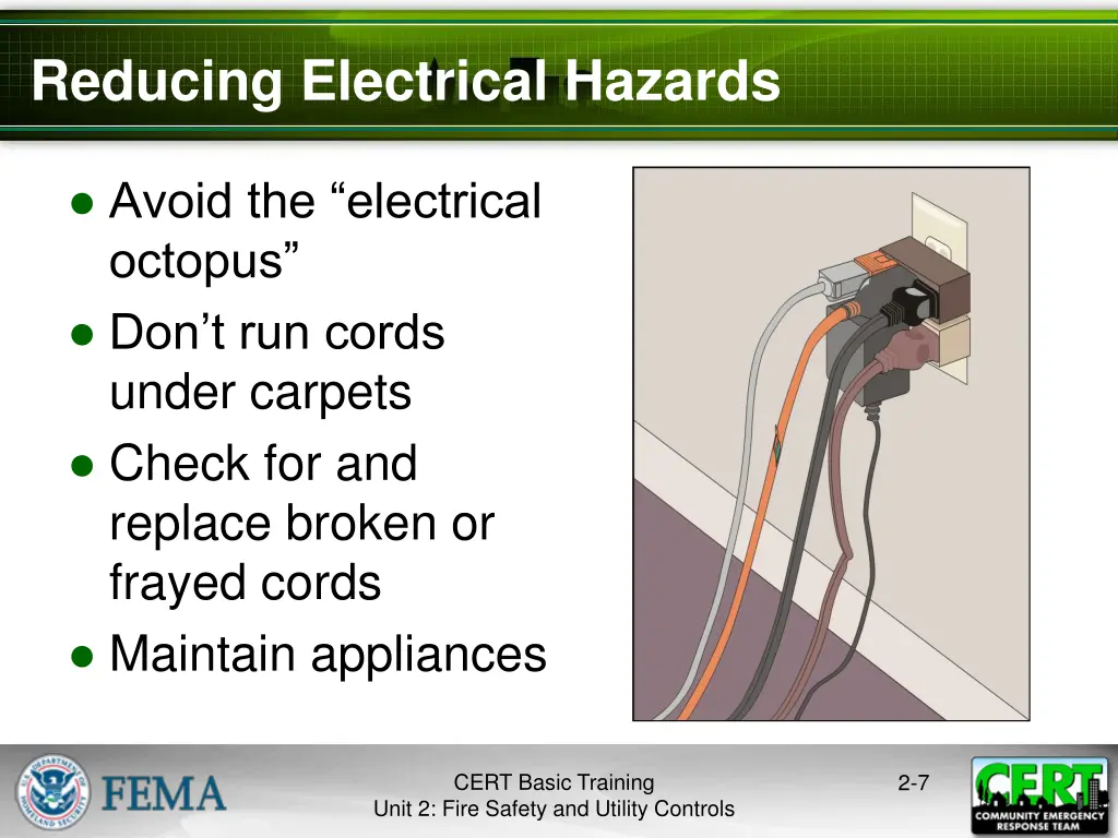 reducing electrical hazards