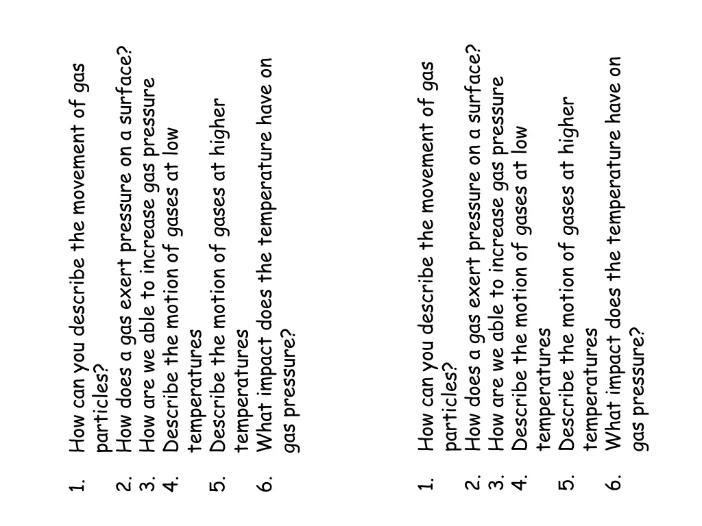 how does a gas exert pressure on a surface