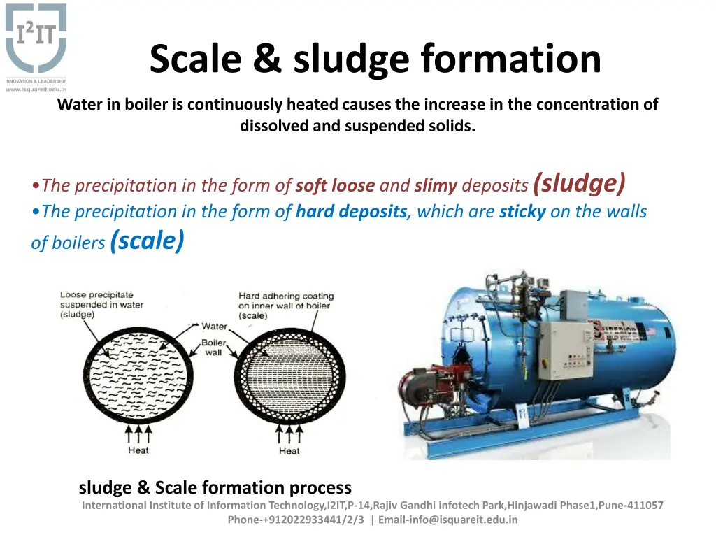 scale sludge formation