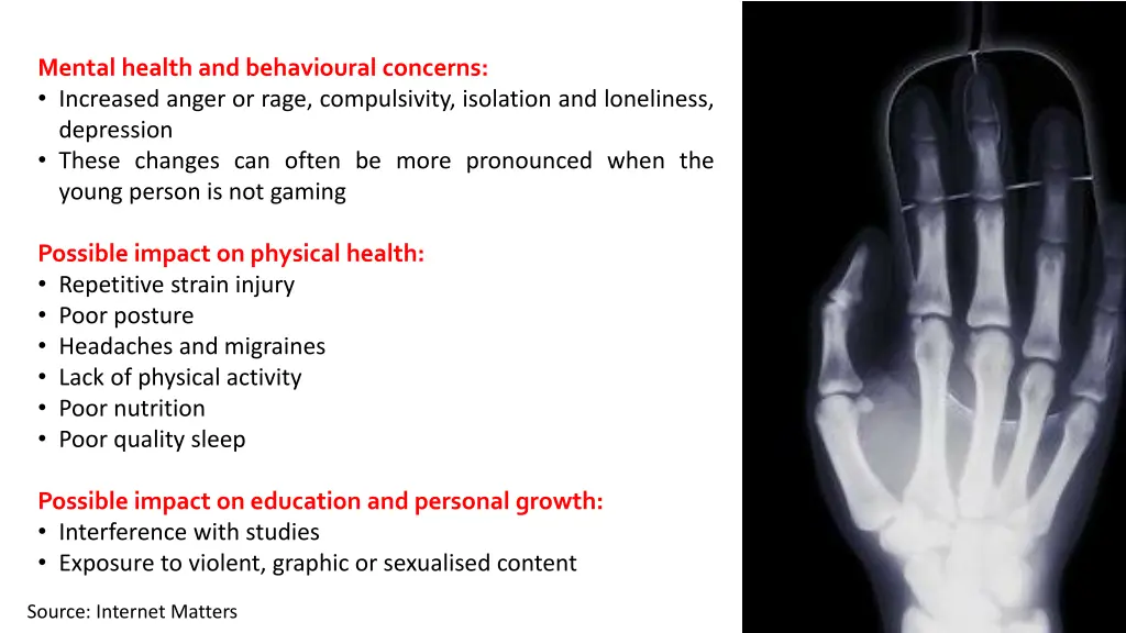 mental health and behavioural concerns increased