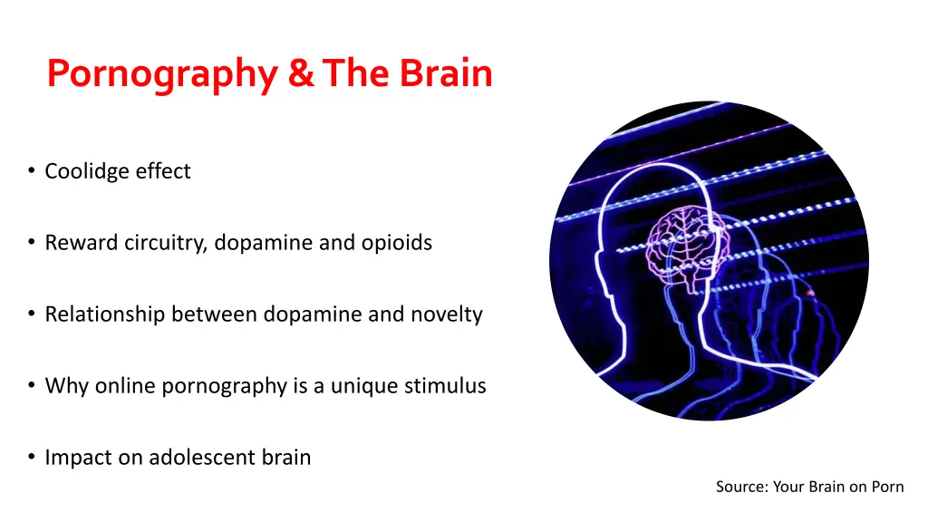 pornography the brain