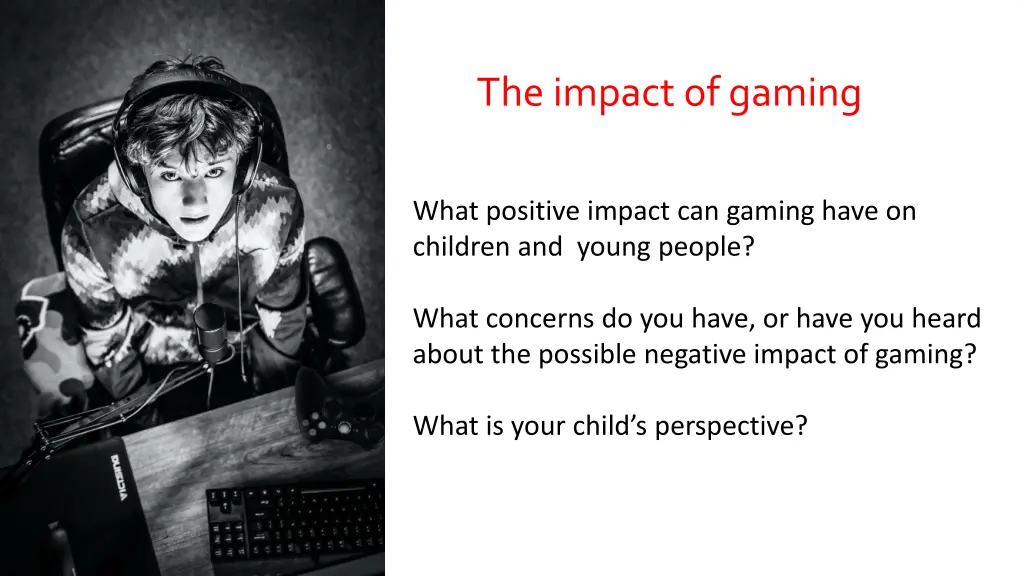 the impact of gaming