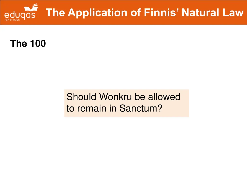 the application of finnis natural law 2