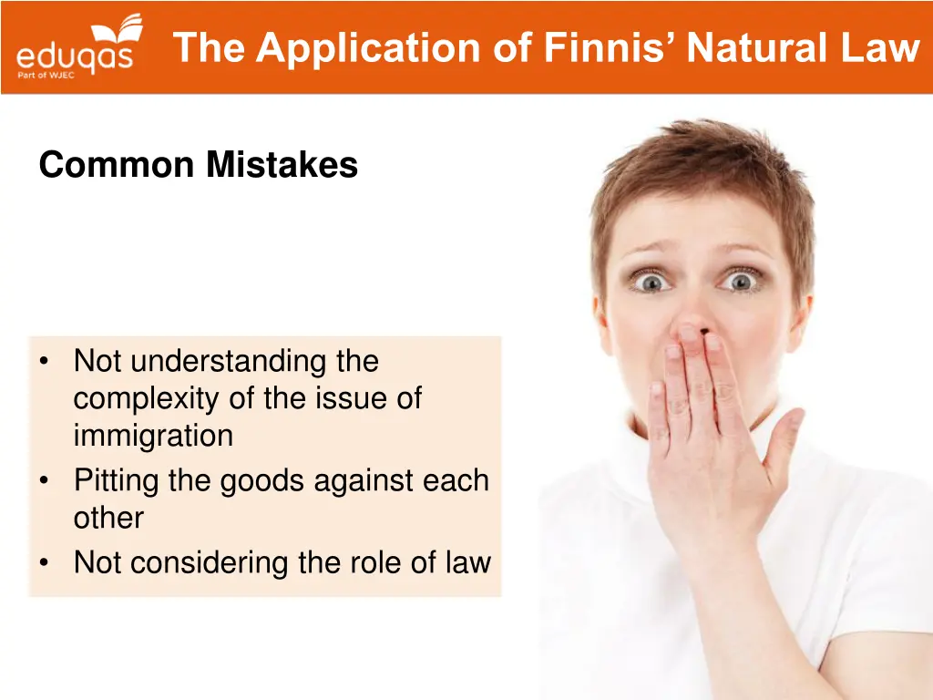 the application of finnis natural law