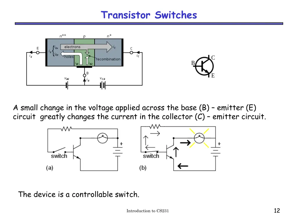 transistor switches