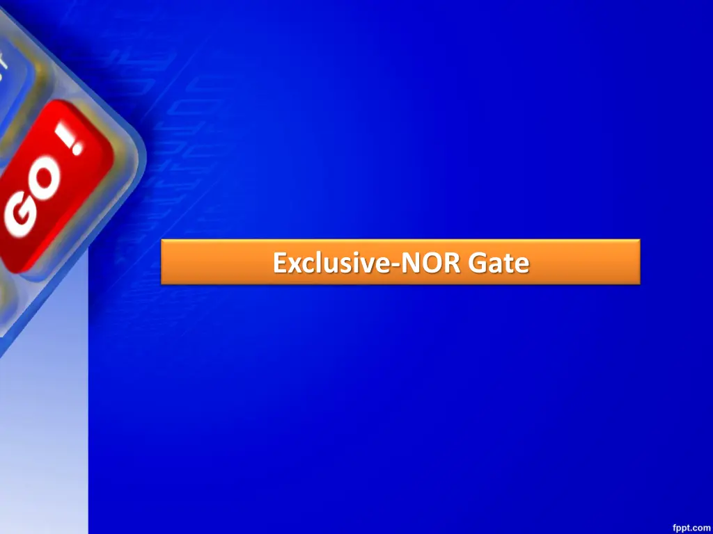 exclusive nor gate