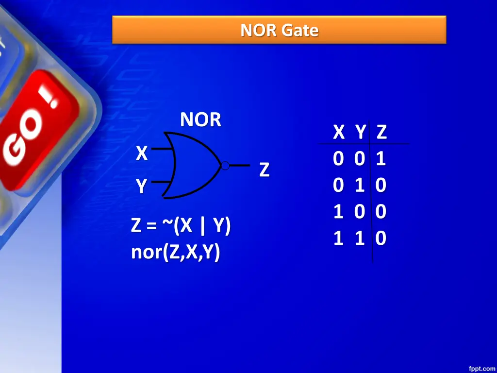 nor gate 1