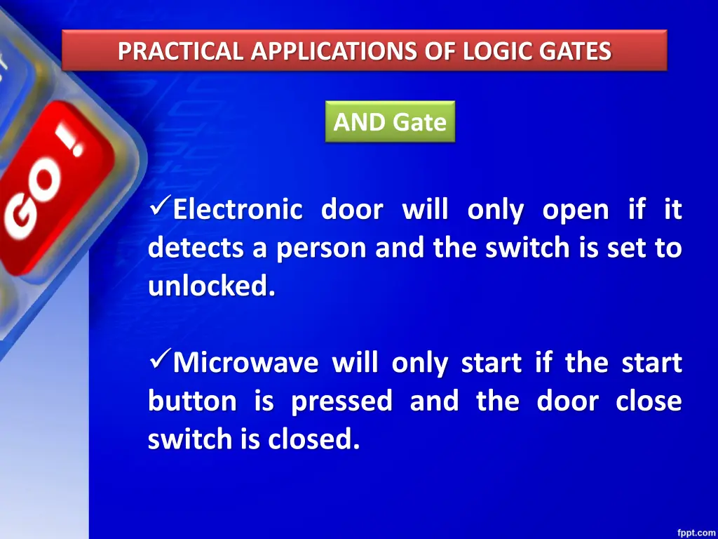 practical applications of logic gates 2