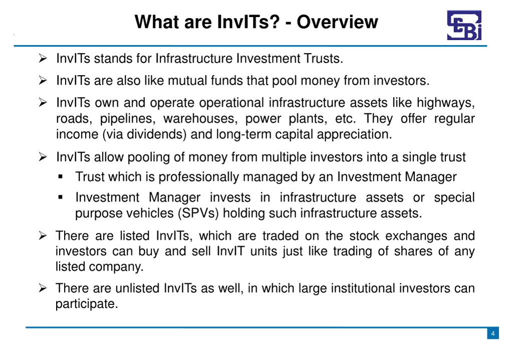 what are invits overview