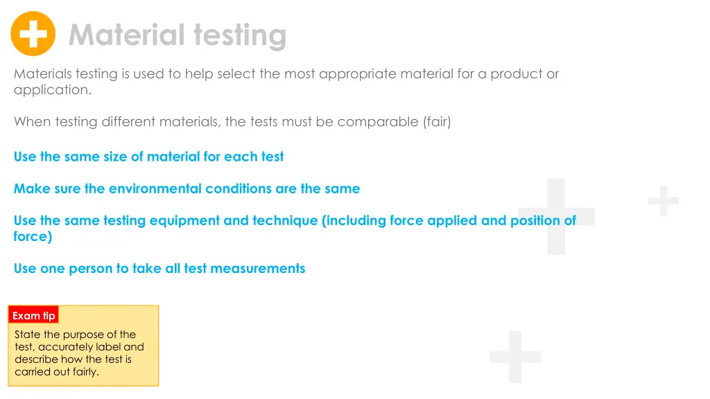 material testing