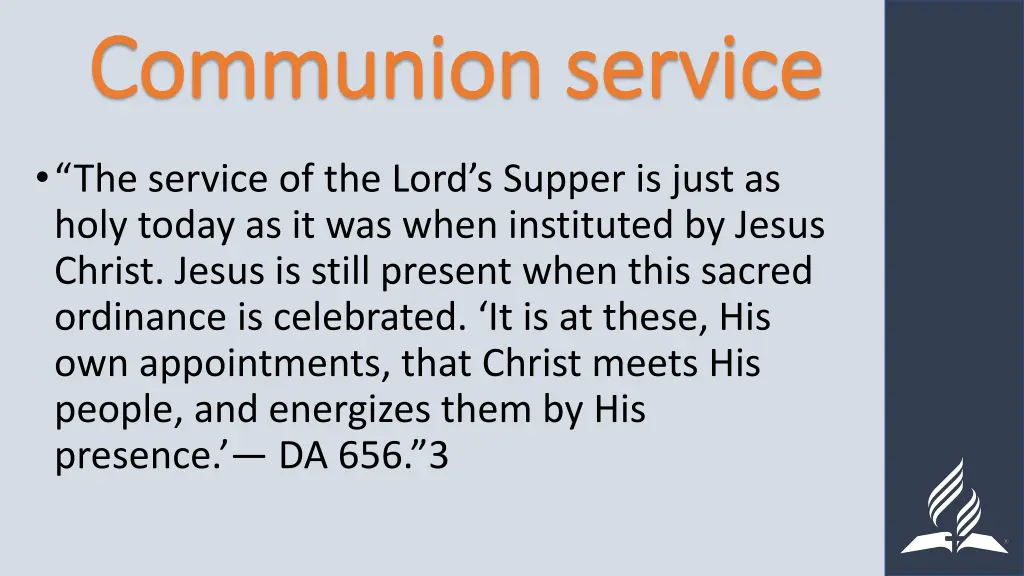 communion service communion service 1