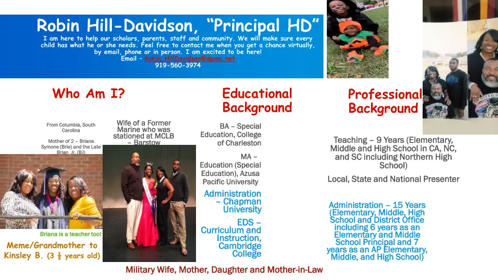 robin hill davidson principal hd i am here