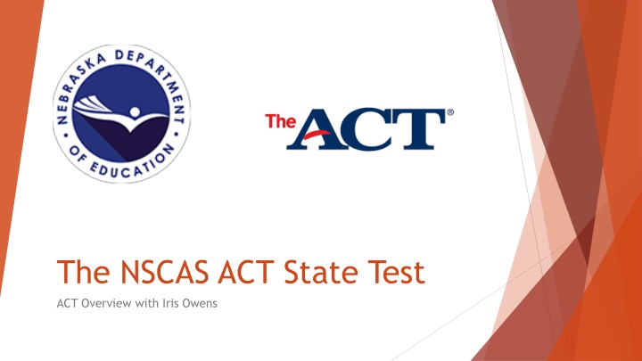 the nscas act state test act overview with iris