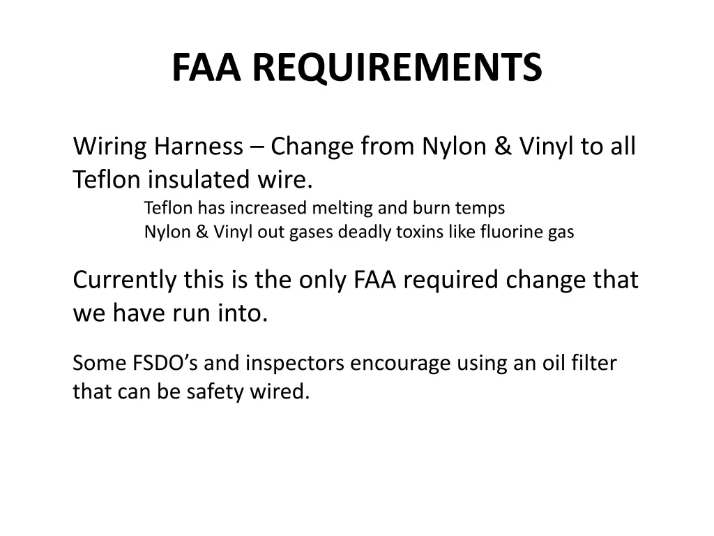 faa requirements