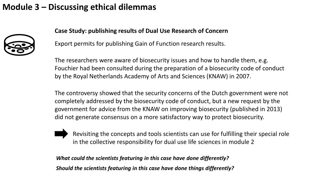 module 3 discussing ethical dilemmas 2