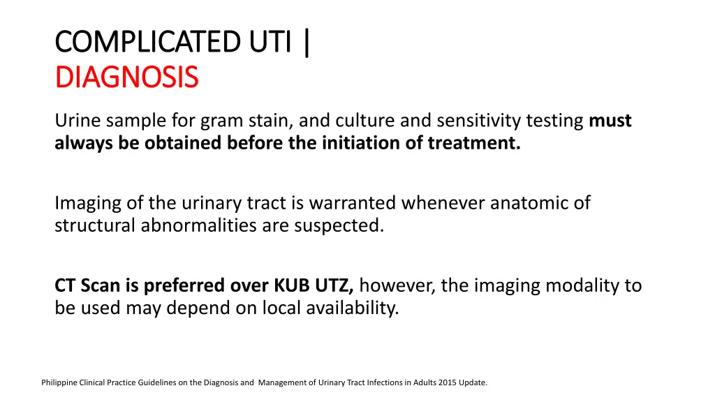 complicated uti complicated uti diagnosis 1