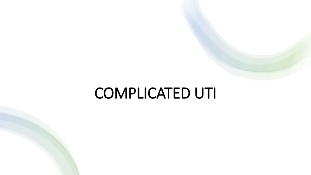 complicated uti complicated uti