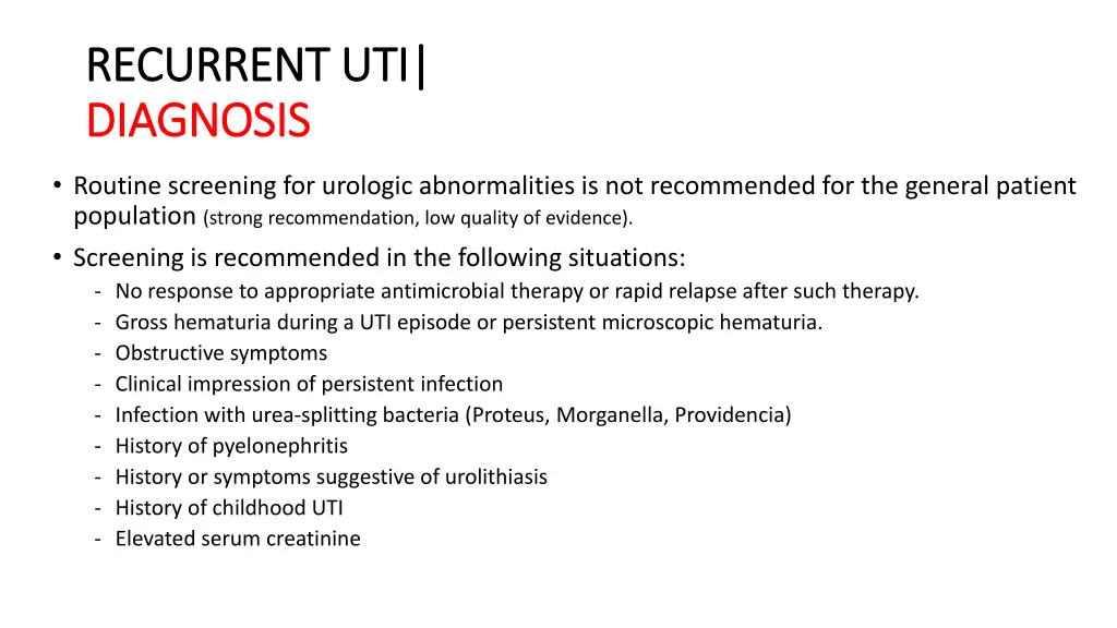 recurrent uti recurrent uti diagnosis diagnosis 1