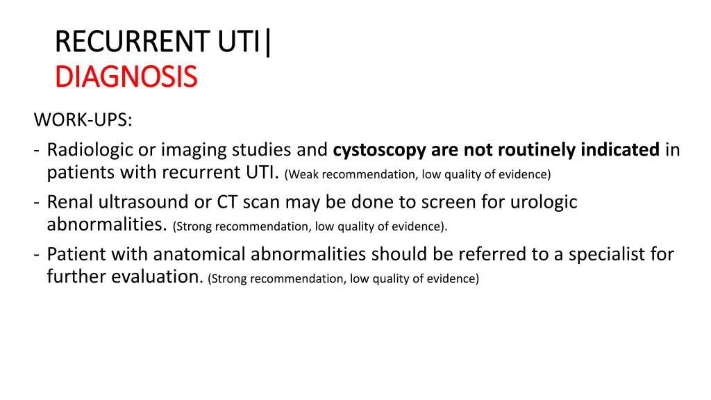 recurrent uti recurrent uti diagnosis diagnosis 2