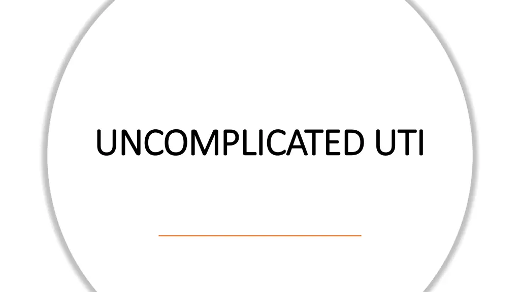 uncomplicated uti uncomplicated uti