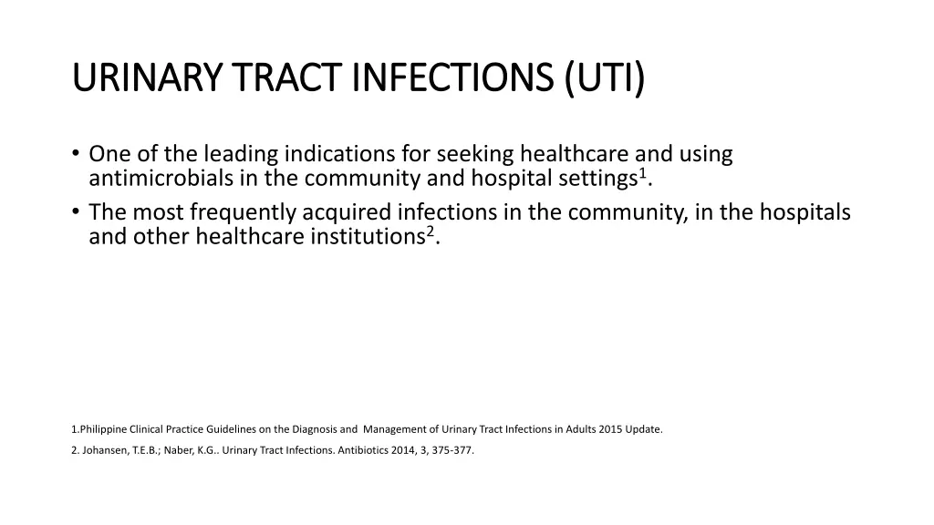 urinary tract infections uti urinary tract