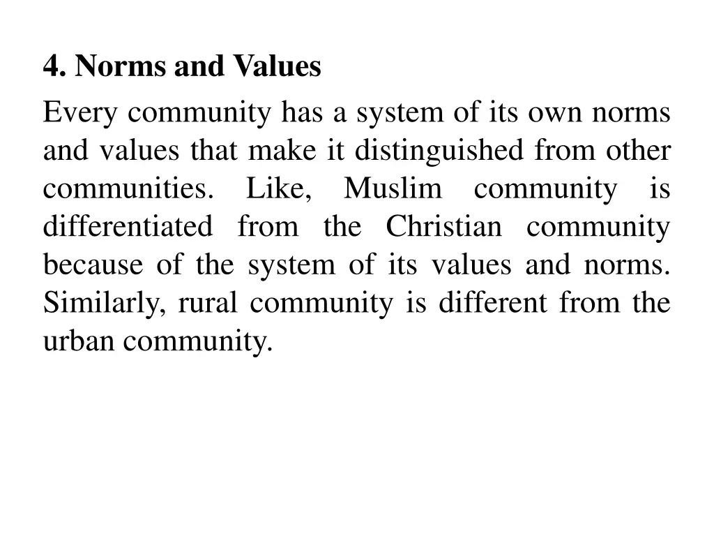 4 norms and values every community has a system