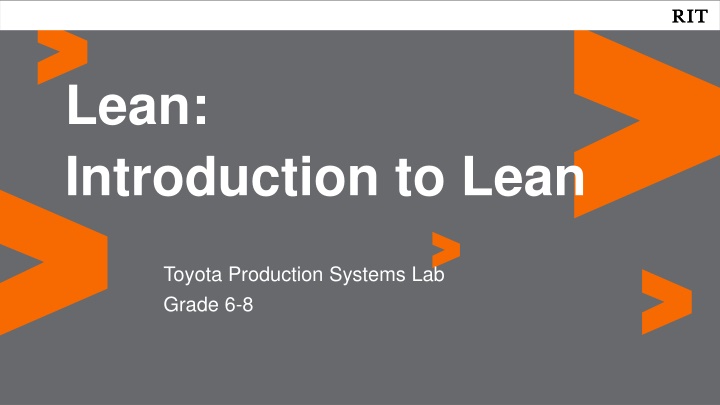 lean introduction to lean