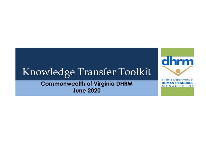 knowledge transfer toolkit commonwealth