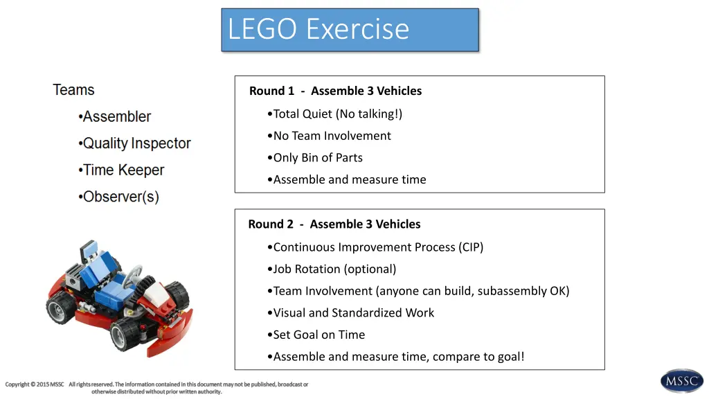 lego exercise 1