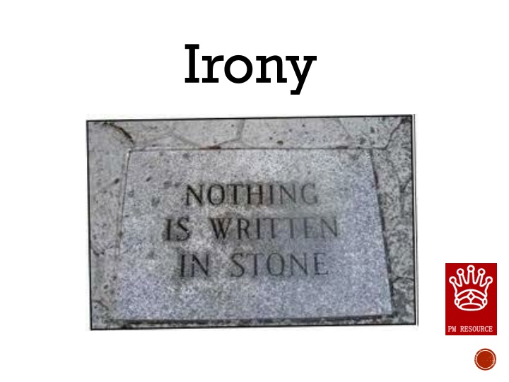 irony