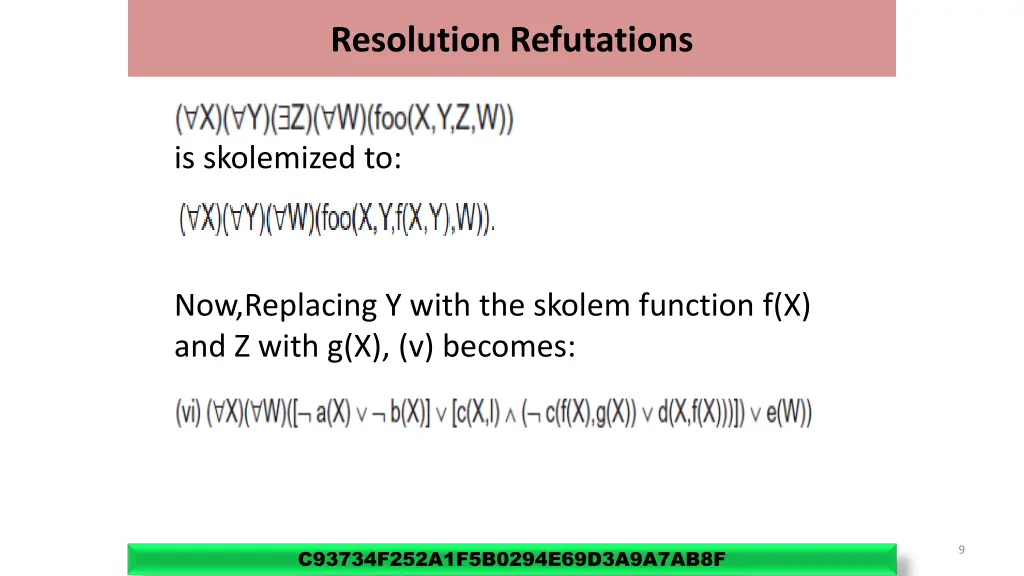 resolution refutations 4