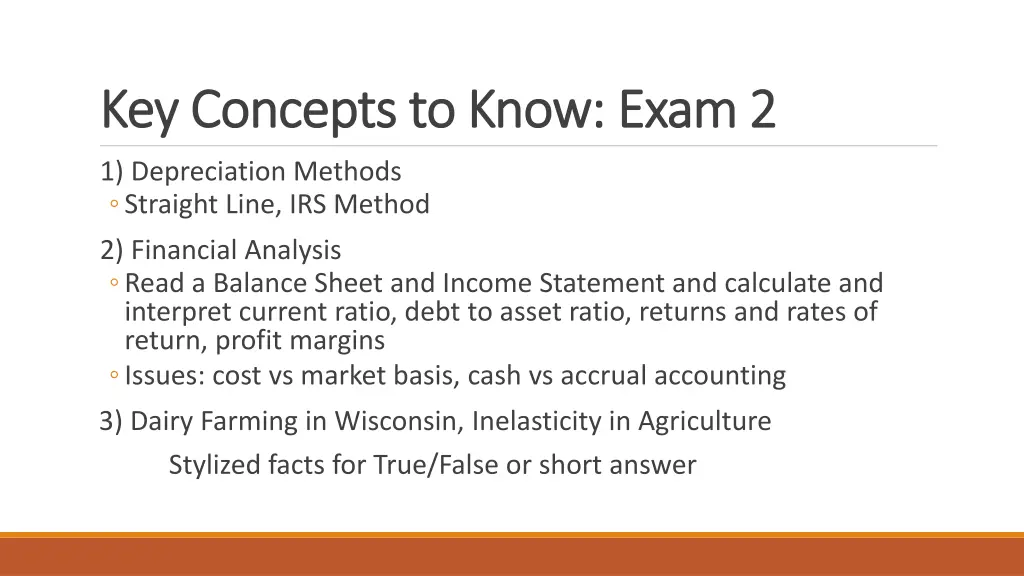 key concepts to know exam 2 key concepts to know