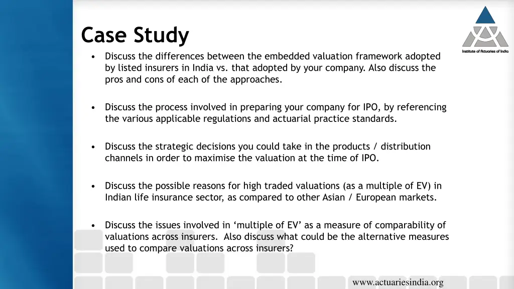 case study discuss the differences between