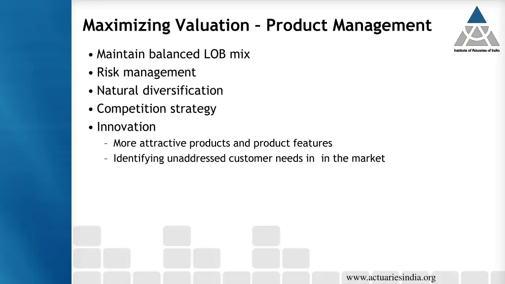 maximizing valuation product management