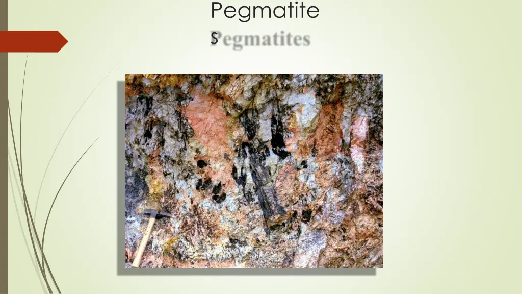 pegmatite s