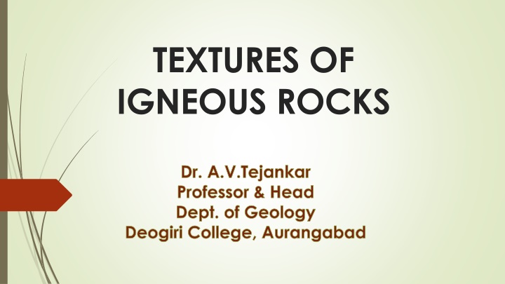 textures of igneous rocks