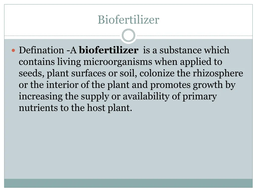 biofertilizer