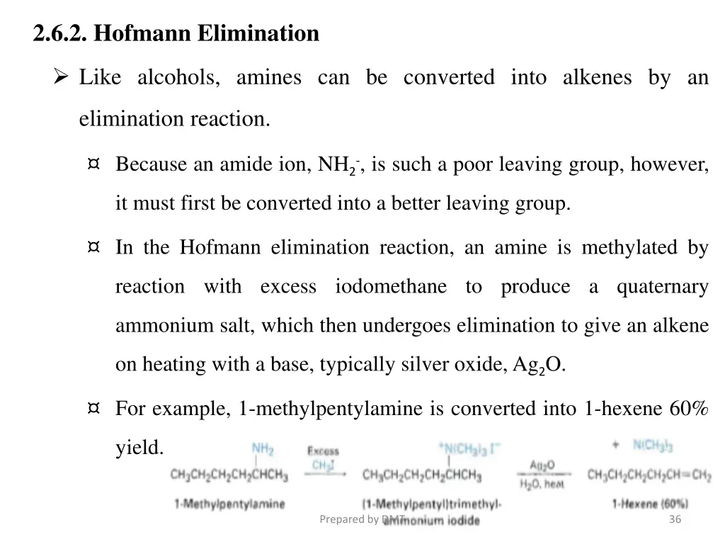 2 6 2 hofmann elimination