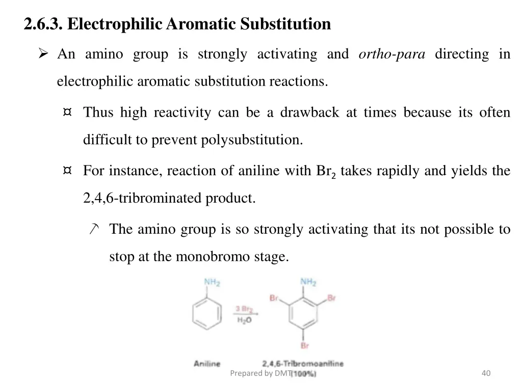 2 6 3 electrophilic aromatic substitution