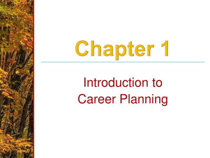 introduction to career planning