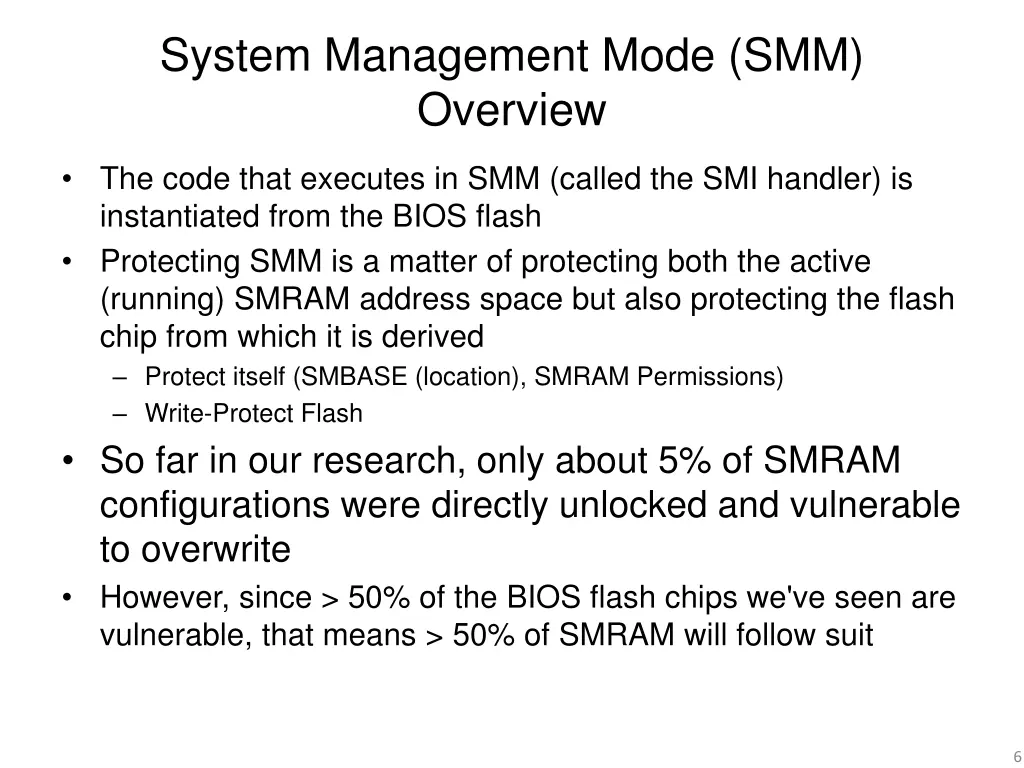 system management mode smm overview 1