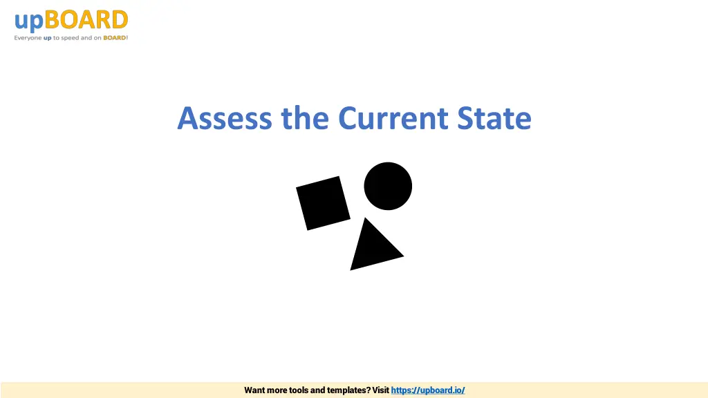 assess the current state