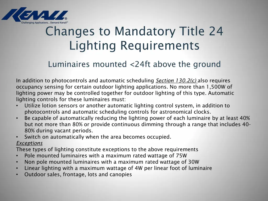 changes to mandatory title 24 lighting 13