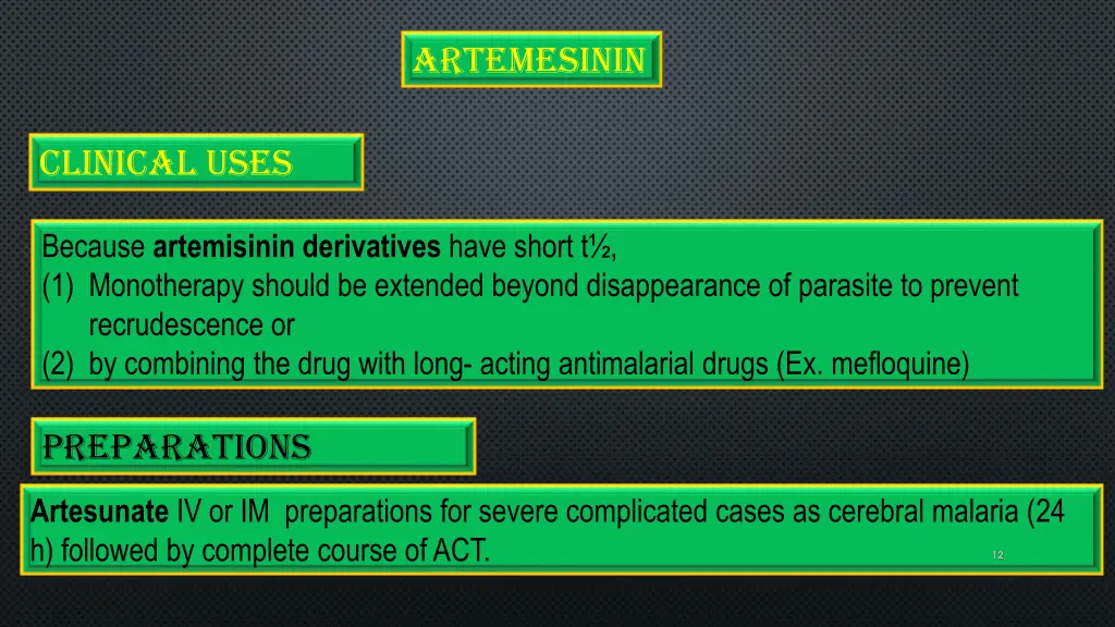 artemesinin