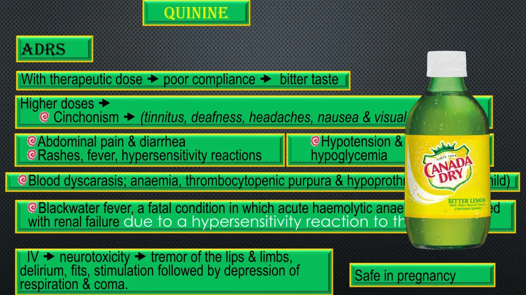 quinine