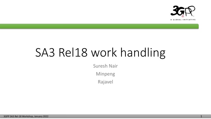 sa3 rel18 work handling